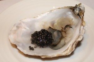 Gourmet Luxury "Oysters of Normandy" with caviar France